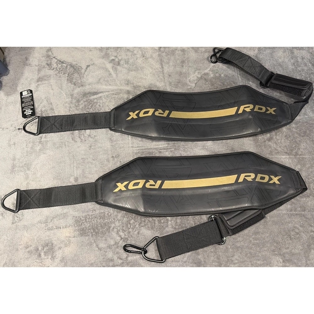 Hanging AB Straps by RDX, Core Fitness Training for Abdominal Muscle Building